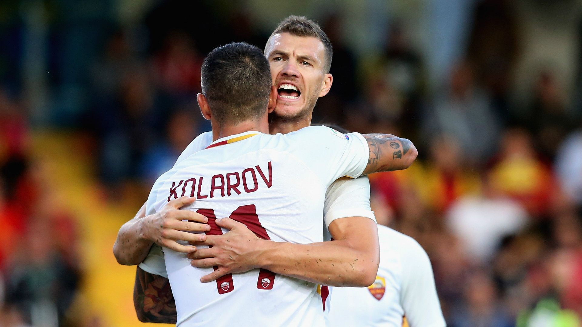 Edin Dzeko, Aleksandar Kolarov, Roma, Serie A, 20092017