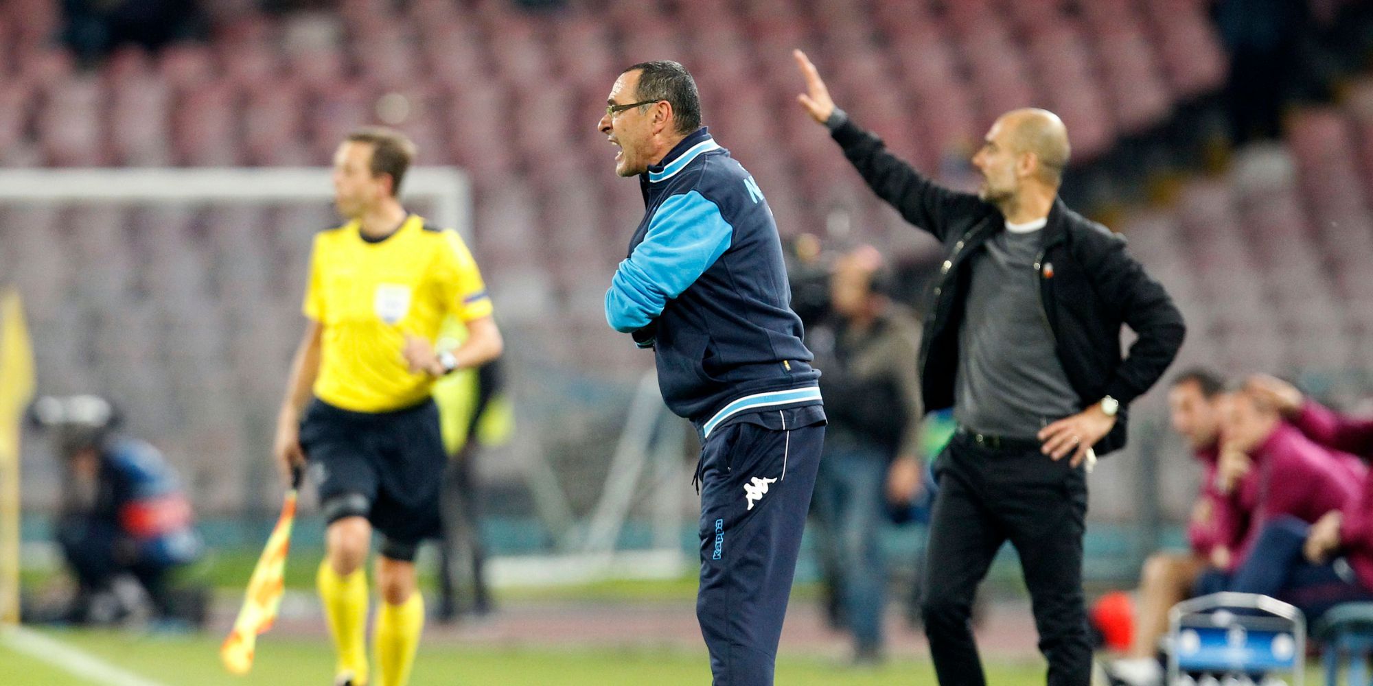 Maurizio Sarri Napoli Manchester City Champions League