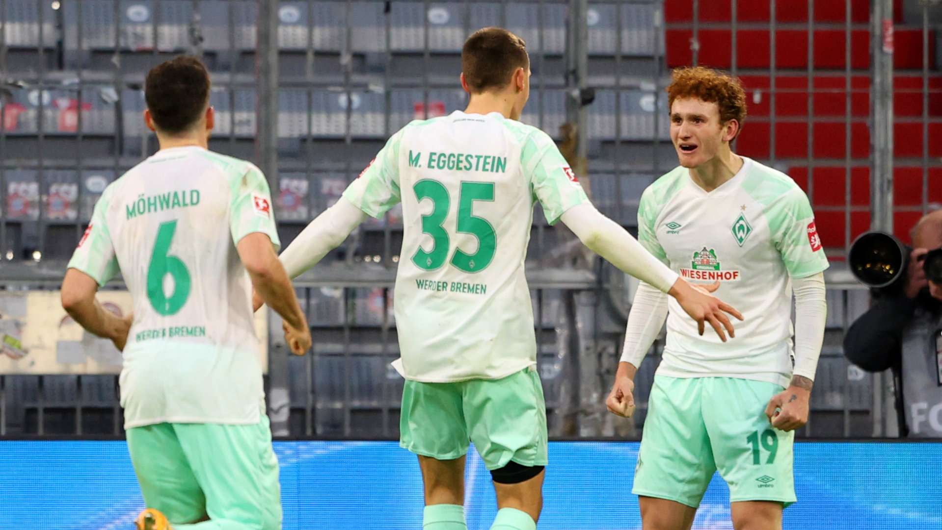 Josh Sargent Bayern Munich vs Werder Bremen Bundesliga 2020-21
