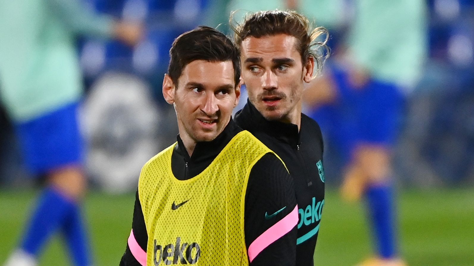 Lionel Messi Antoine Griezmann Barcelona 2020