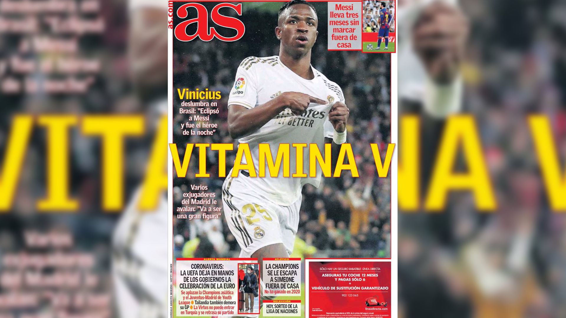 front pages 3-3-2020