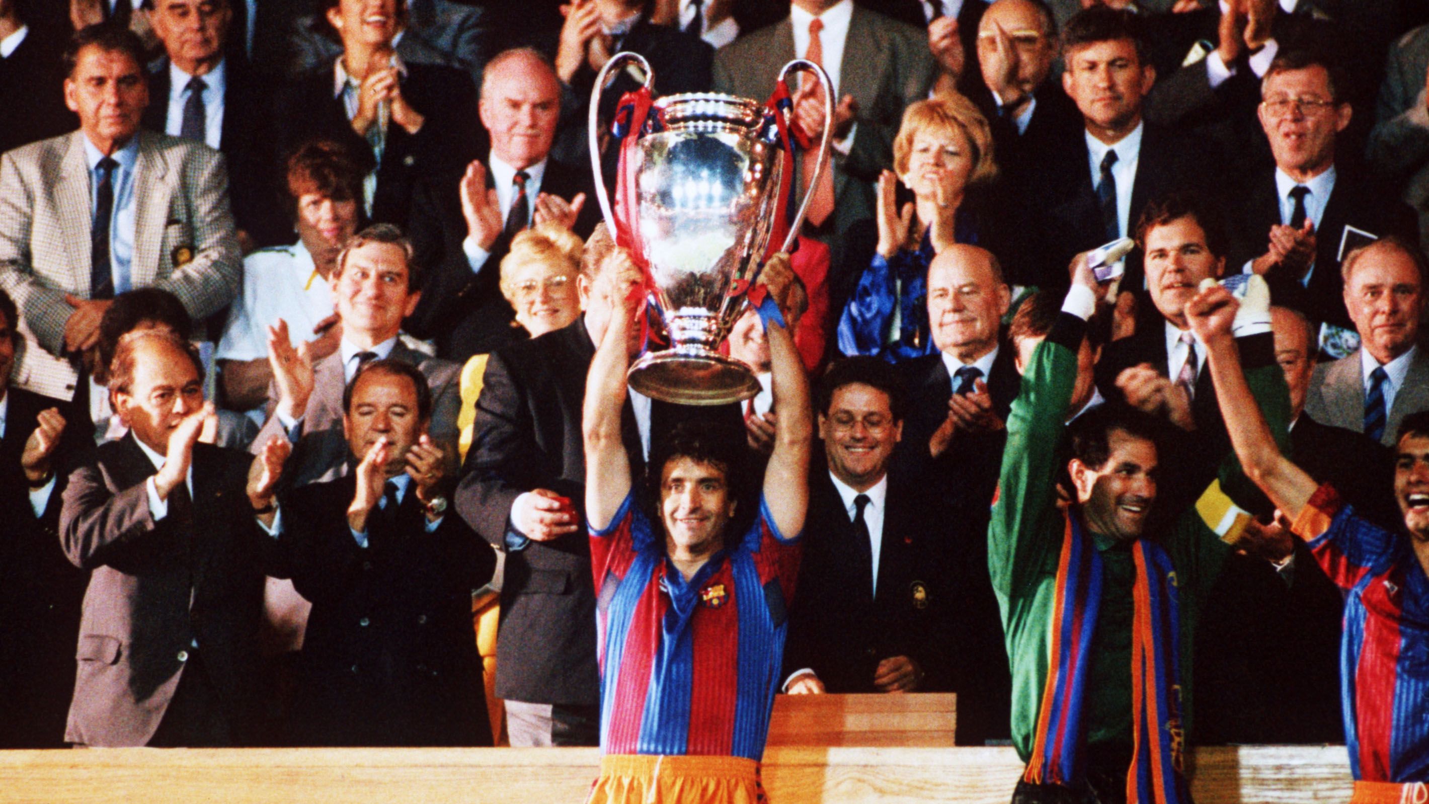 Barcelona Champions League 1992 Sampdoria Alexanko Zubizarreta