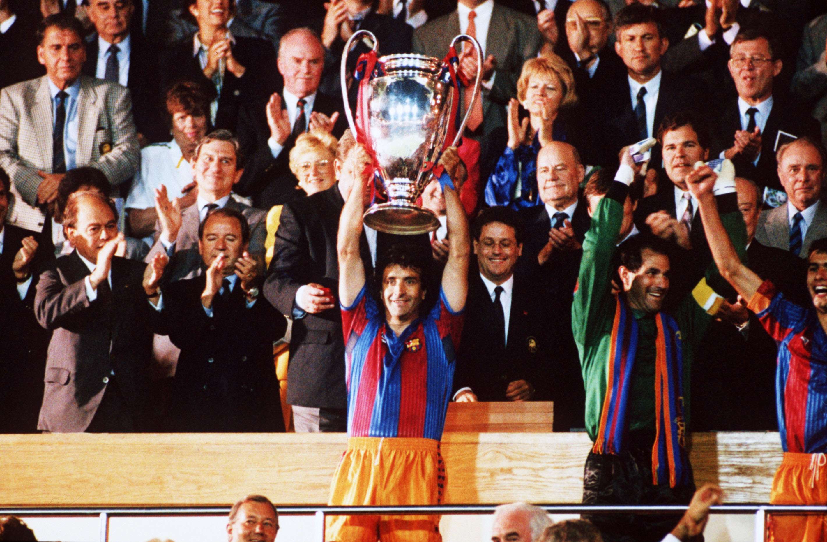 Barcelona Champions League 1992 Sampdoria Alexanko Zubizarreta