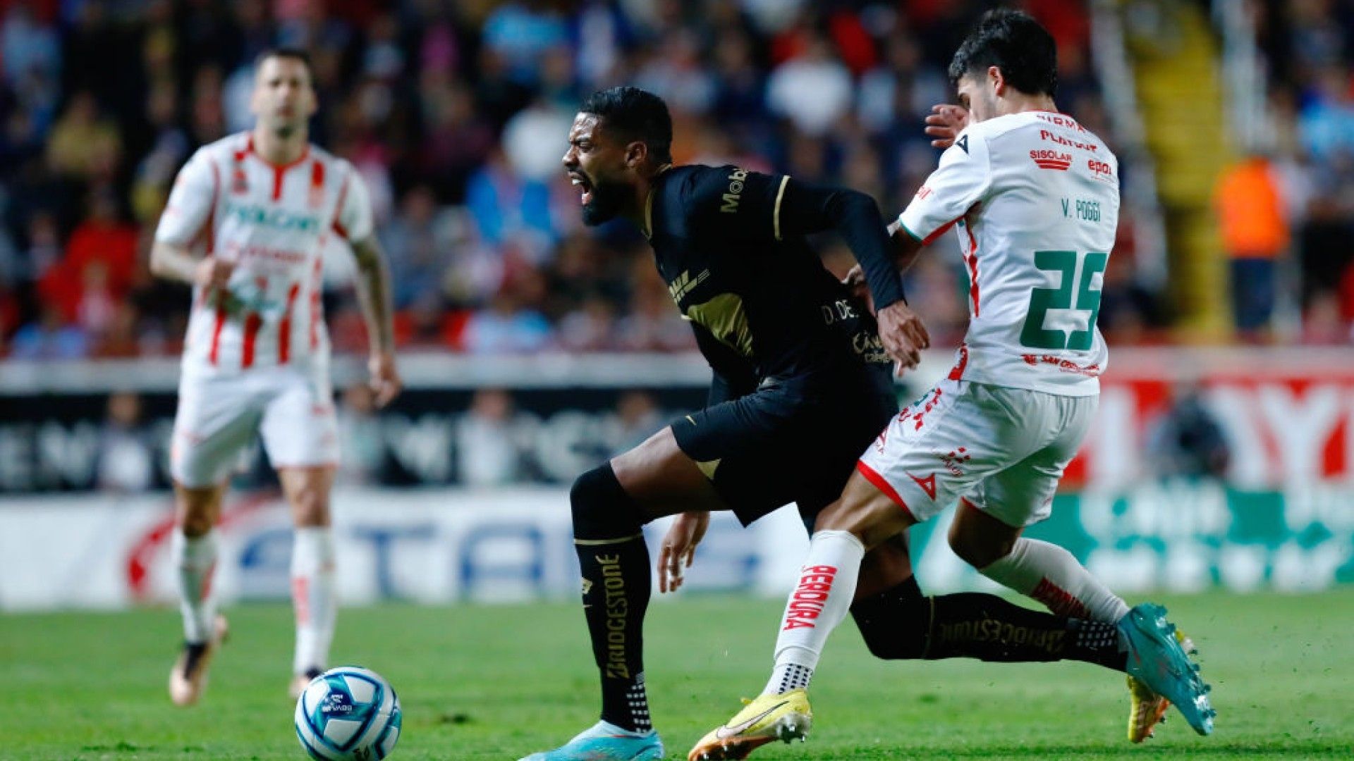 Diogo De Oliveira Vicente Poggi Necaxa Pumas Clausura 2023