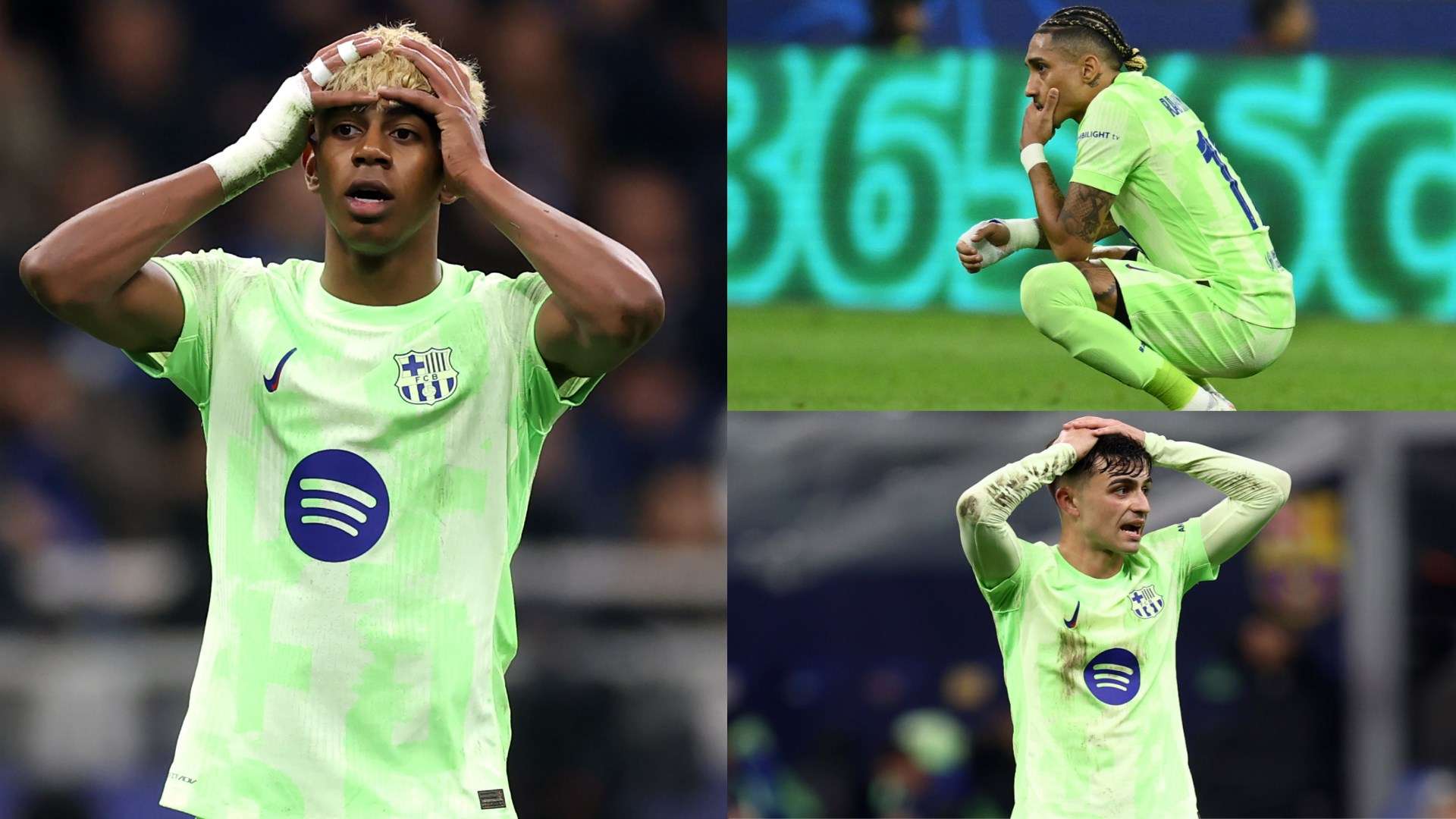 Barcelona heartbreak v Inter