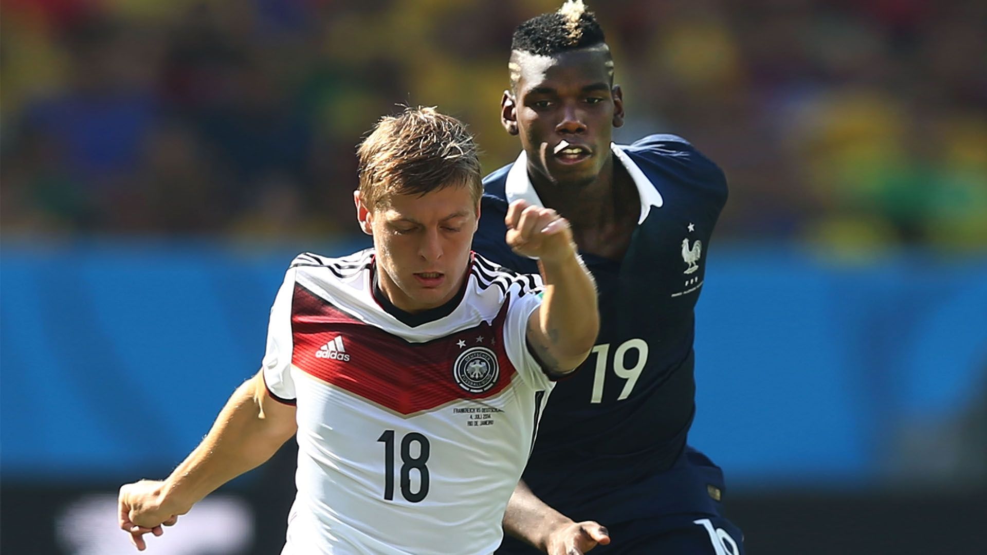 Toni Kroos - Paul Pogba - WC 2014