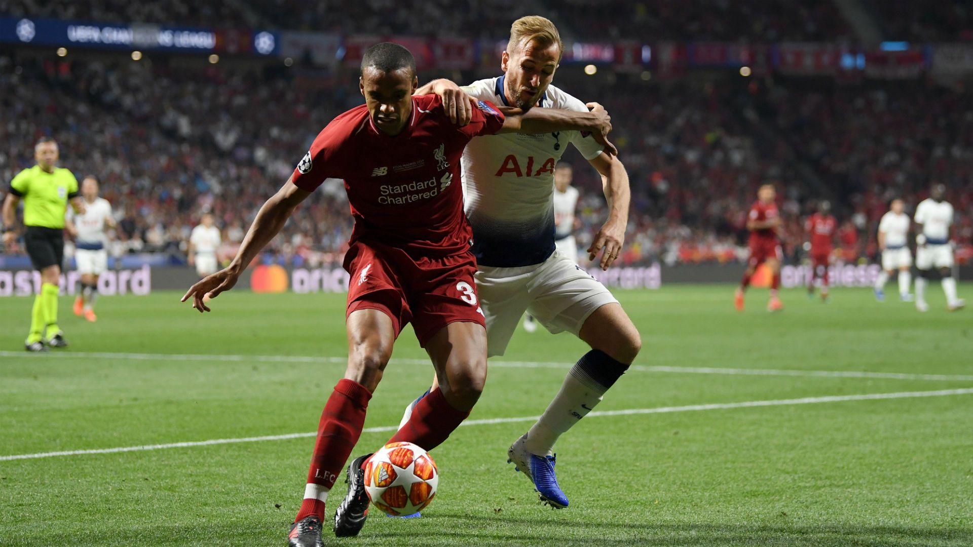 Joel Matip Harry Kane Liverpool Tottenham 01062019