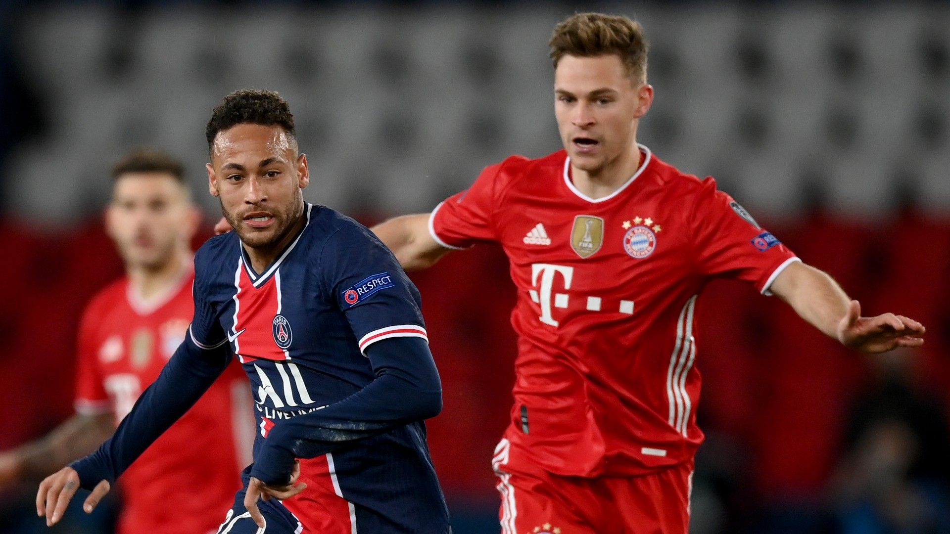 Neymar Joshua Kimmich PSG Bayern 2021
