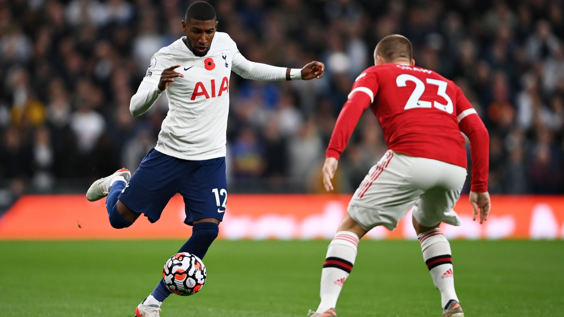 Emerson Royal Tottenham Luke Shaw Manchester United