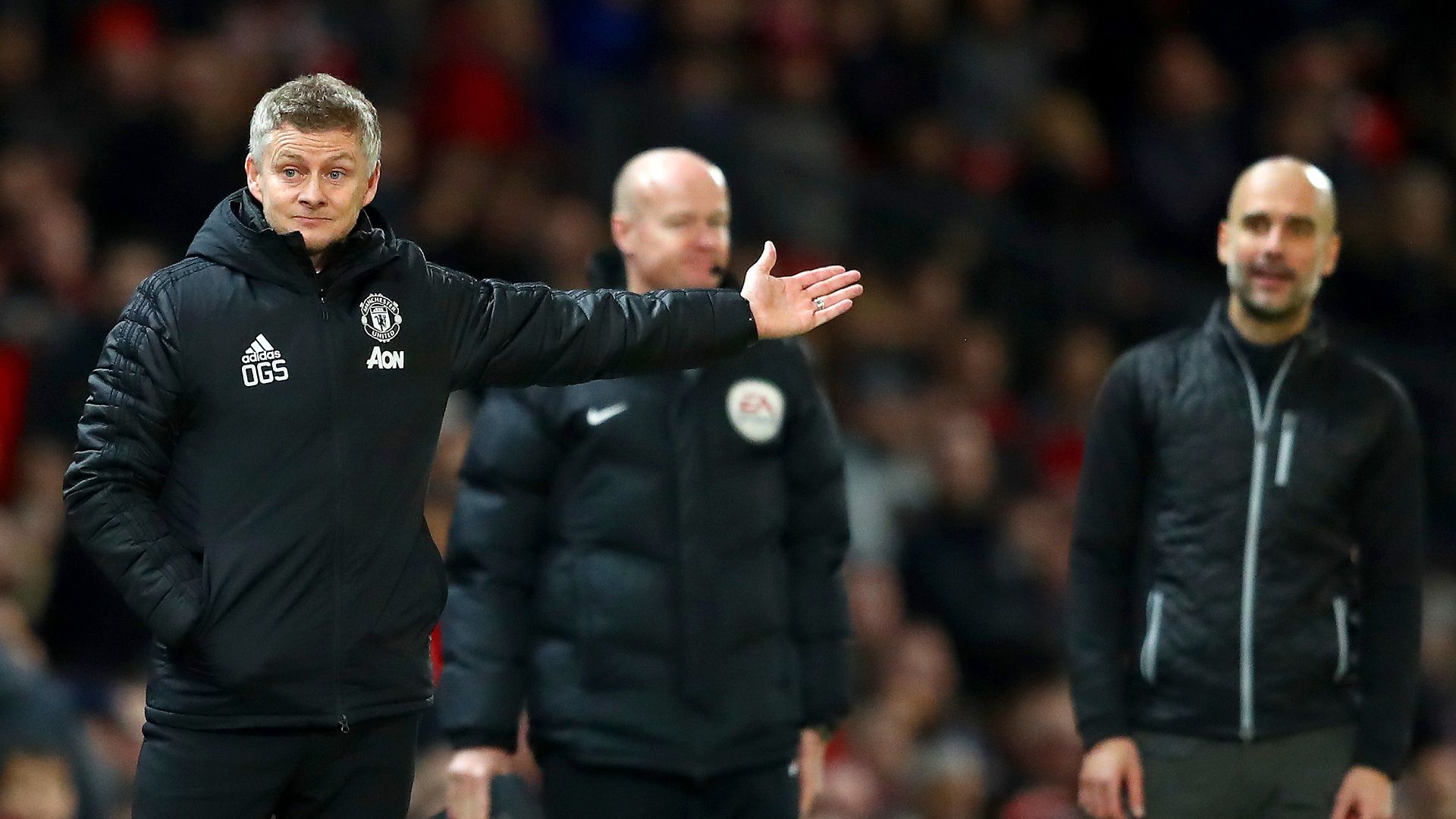 Ole Gunnar Solskjaer Pep Guardiola Manchester United Manchester City 2019-20