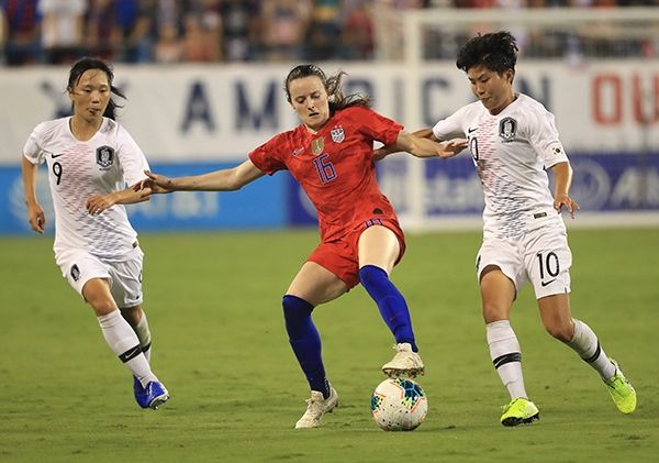 여자 대표팀 미국 원정 장슬기 지소연