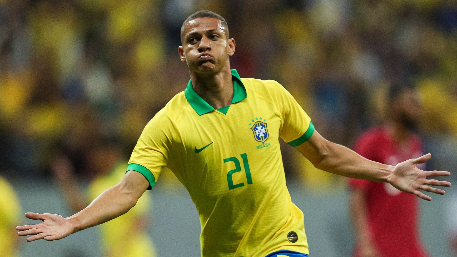 Richarlison Brazil Qatar Friendly 05062019