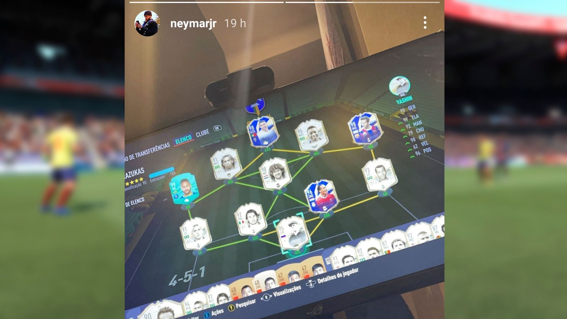 Neymar - time no FIFA 21