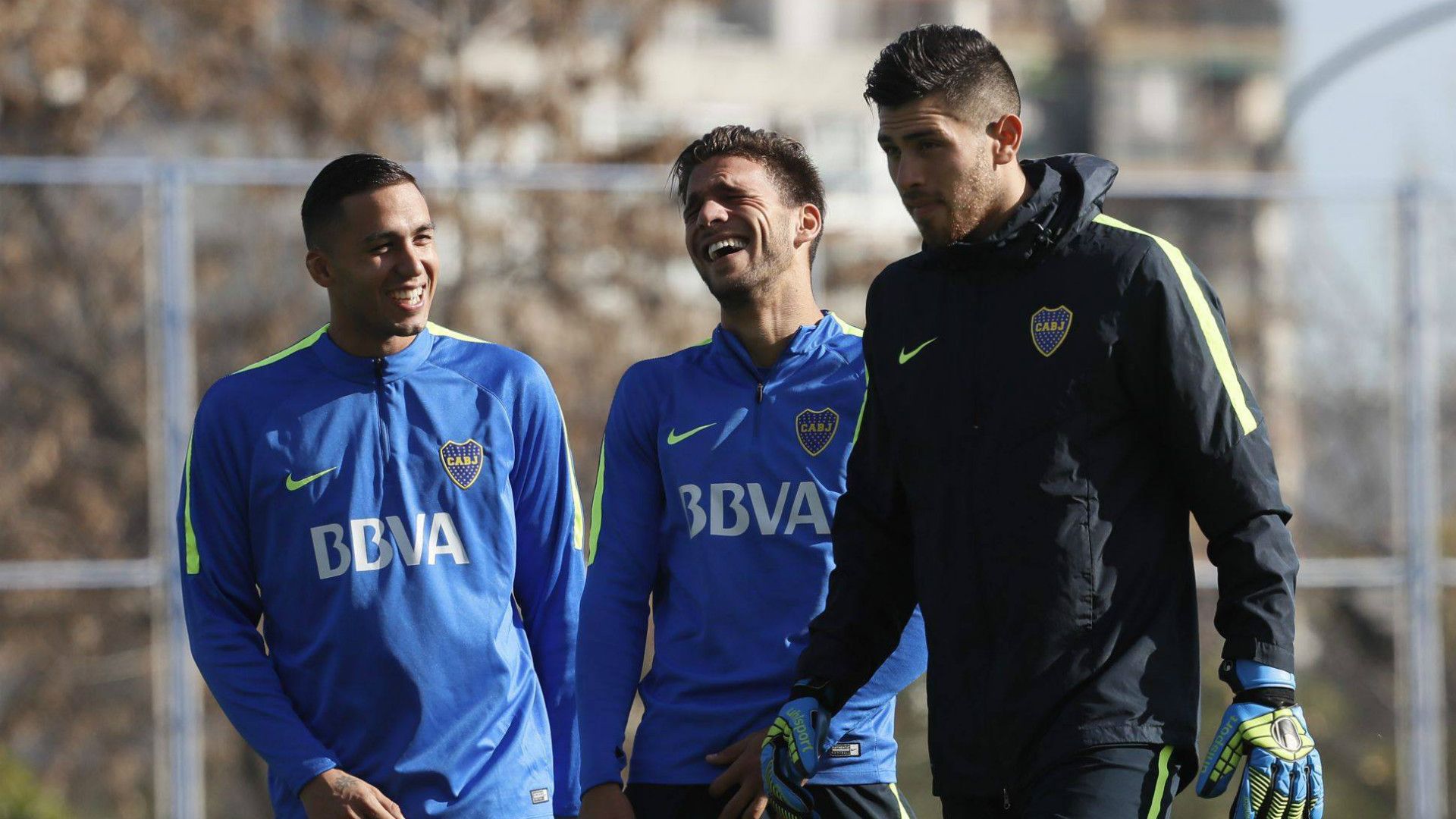 Martinez Boca Entrenamiento