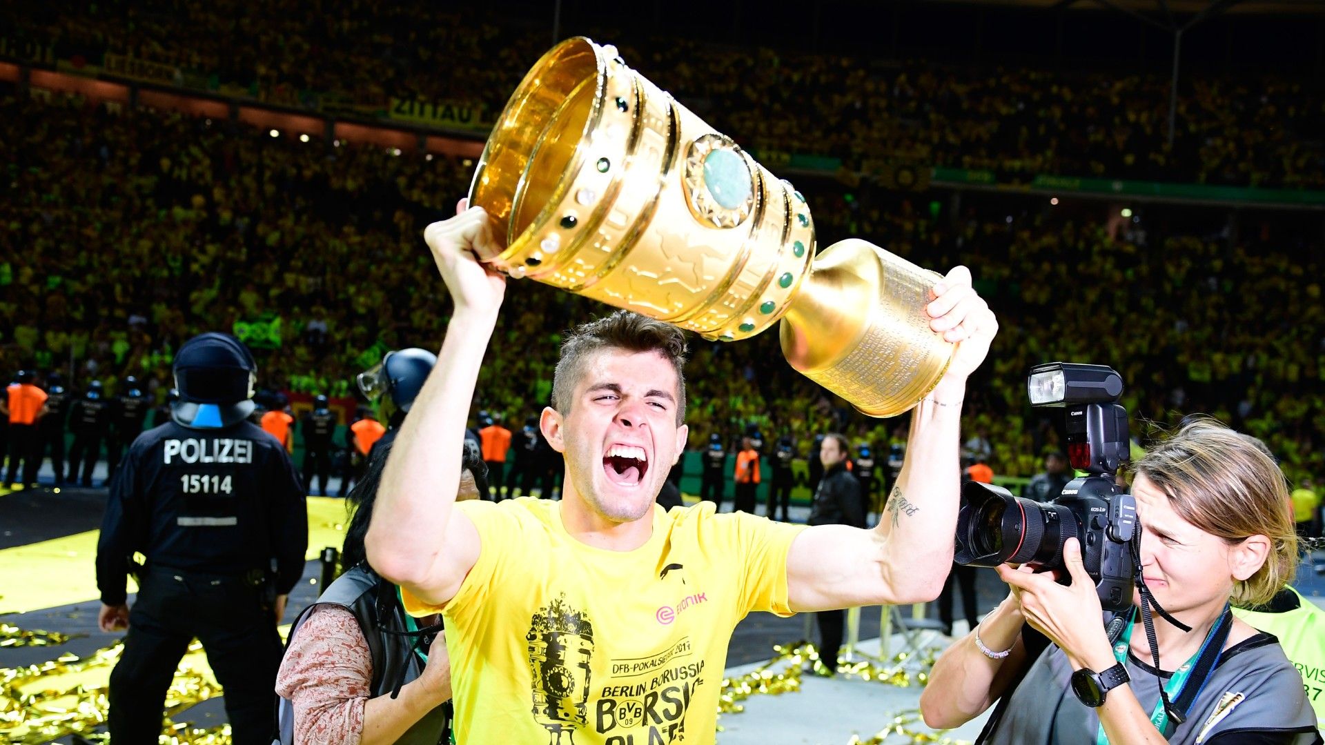 Pulisic DFB-Pokal Borussia Dortmund