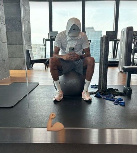 Dele Alli training Japan 2024