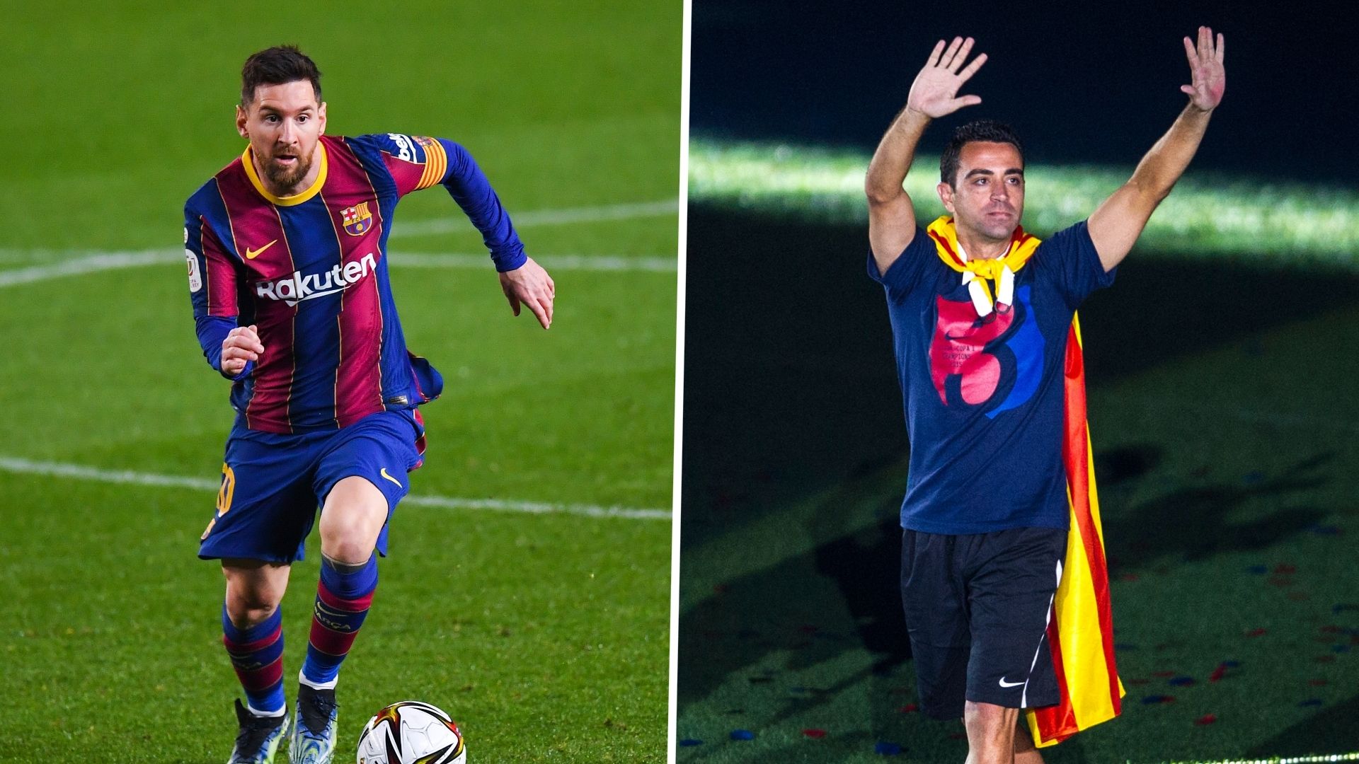 messi xavi barcelona