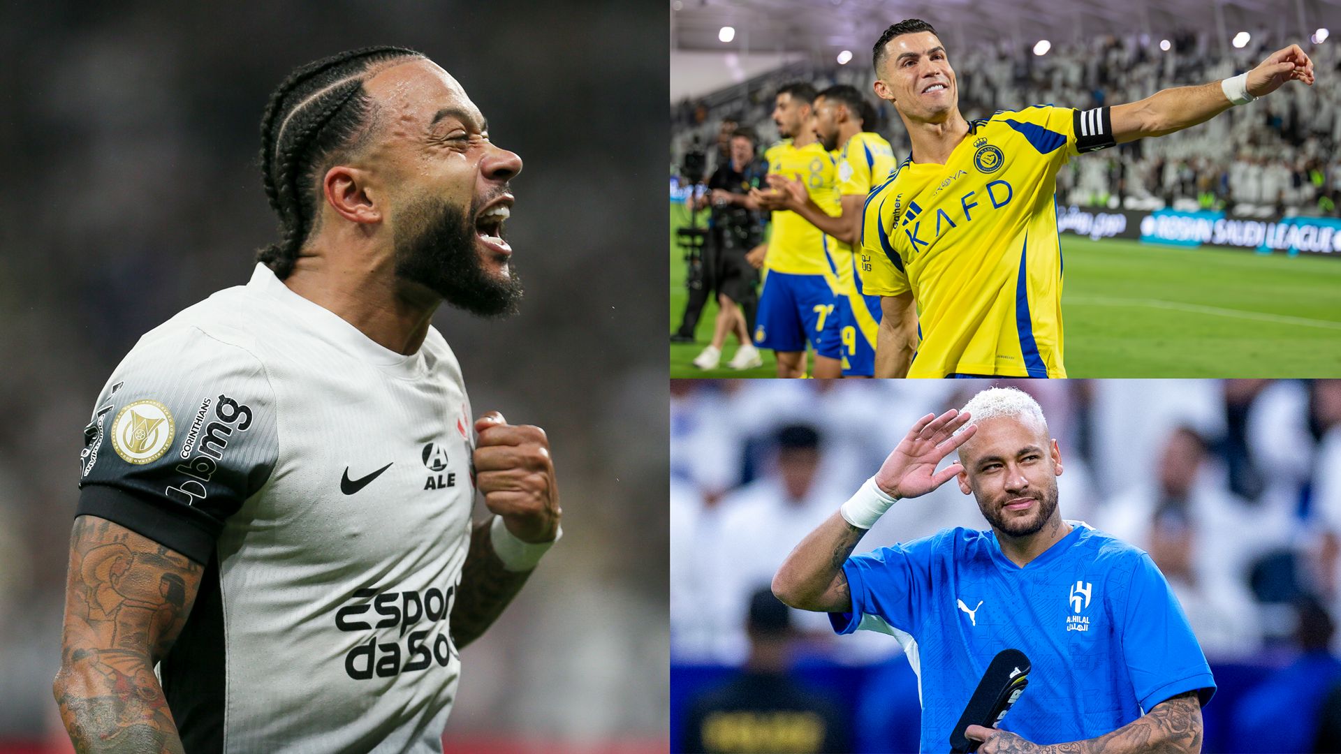 Memphis Ronaldo Neymar