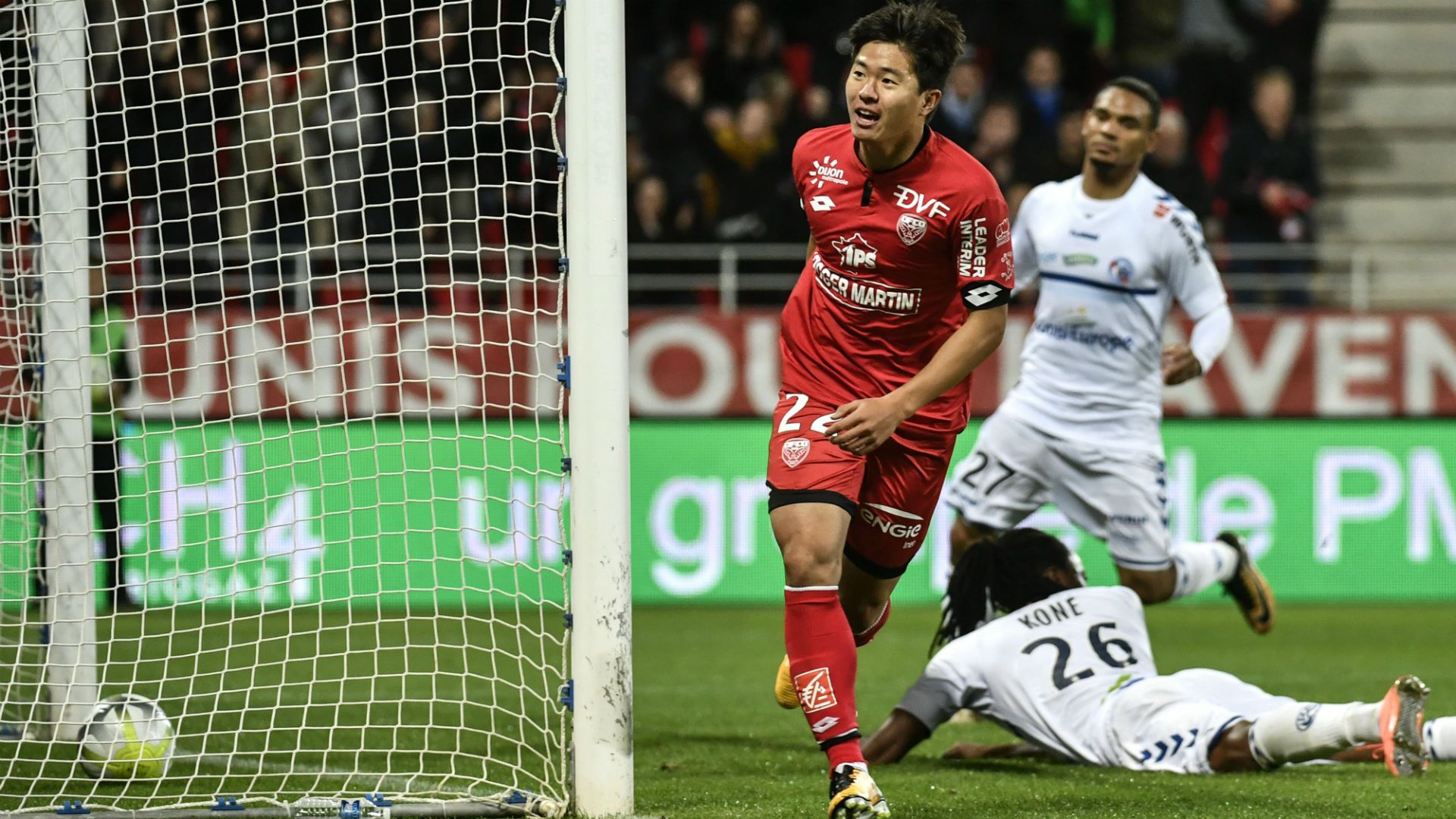 Chang Hoon Kwon Dijon Strasbourg Ligue 1 30092017