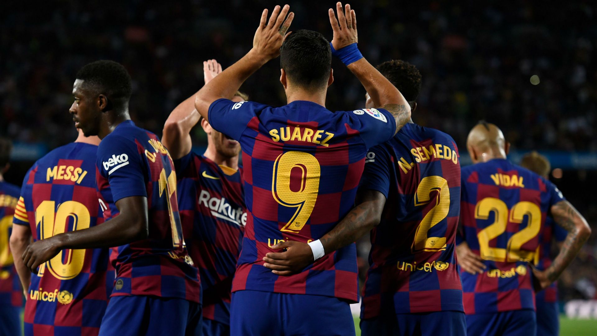 Barcelona Sevilla Suarez Liga 2019/2020