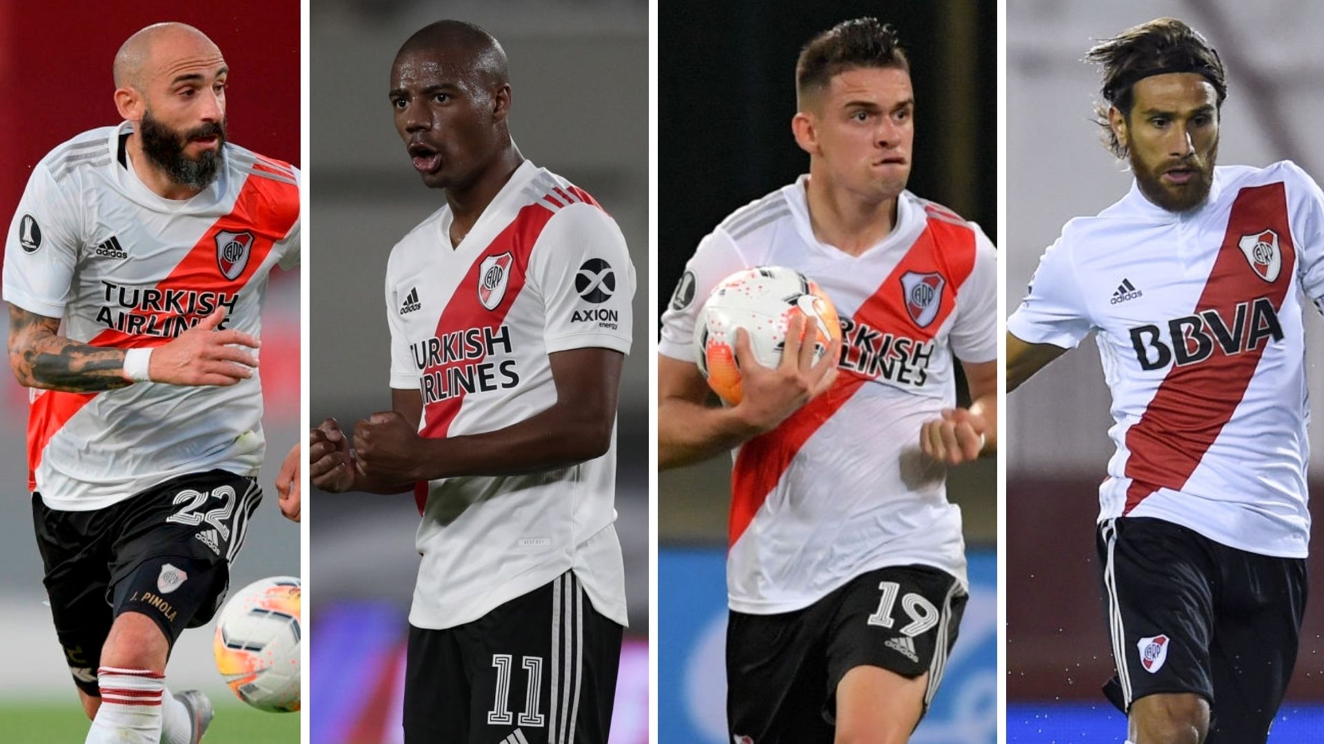 Jugabores que quedan libres de river