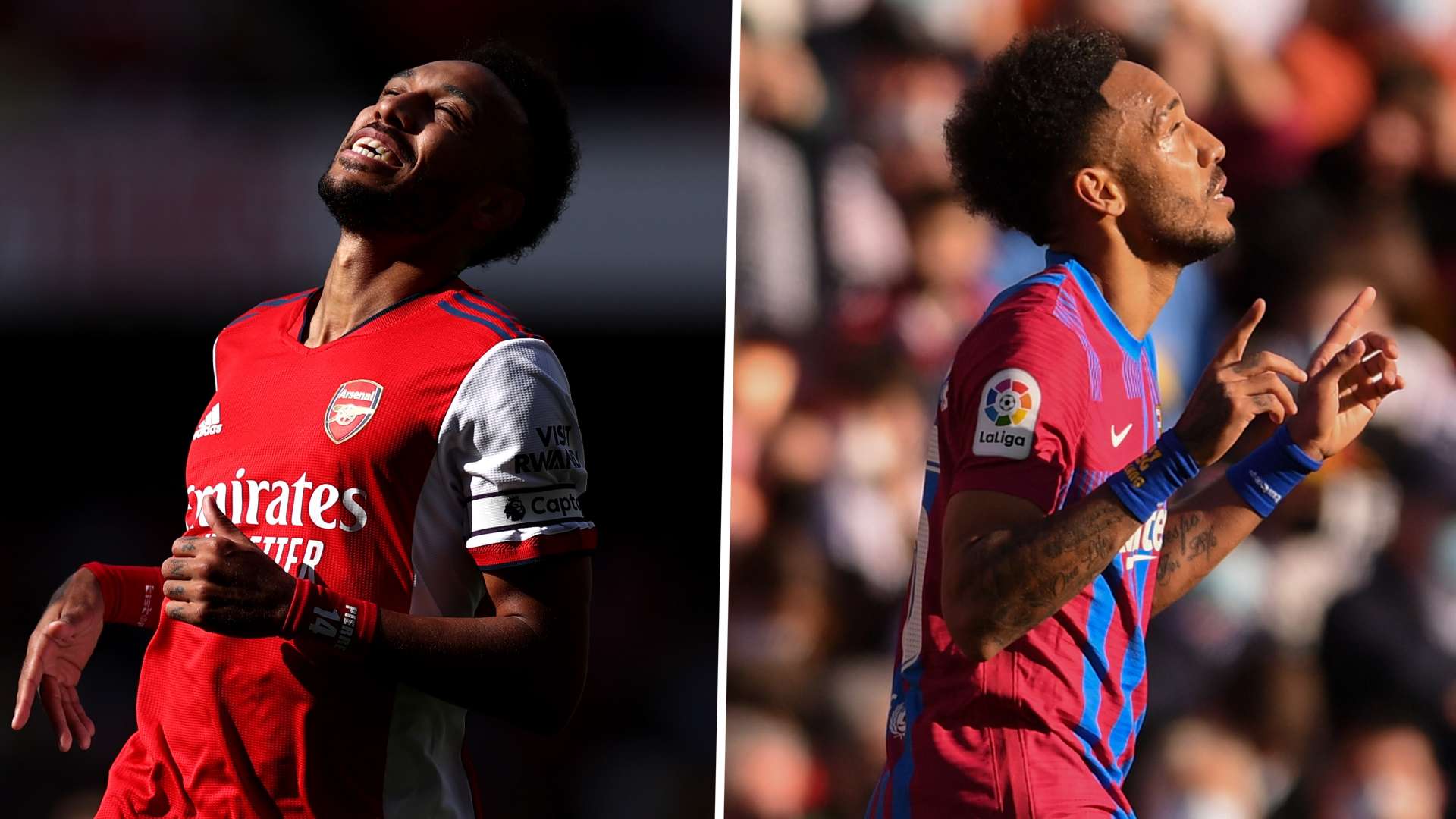 Aubameyang Arsenal FC Barcelona