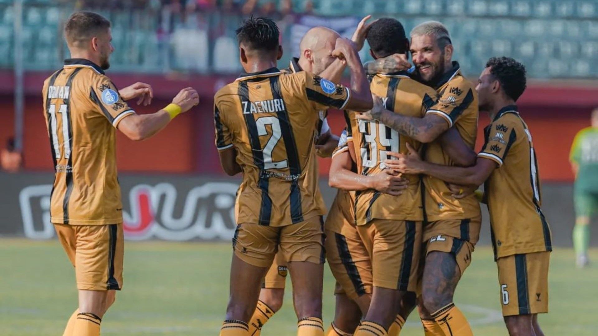 Selebrasi Dewa United vs Madura United 22102023