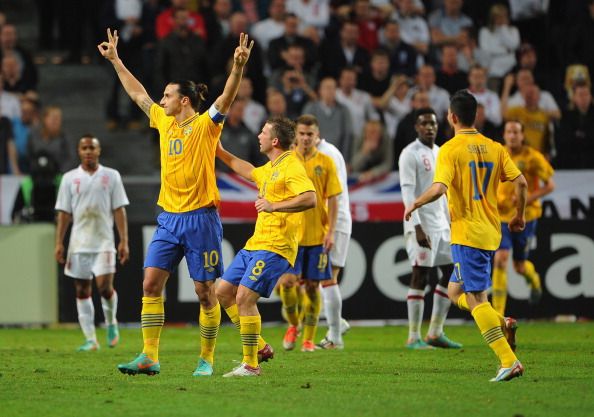 Zlatan Ibrahimovic Sweden -England