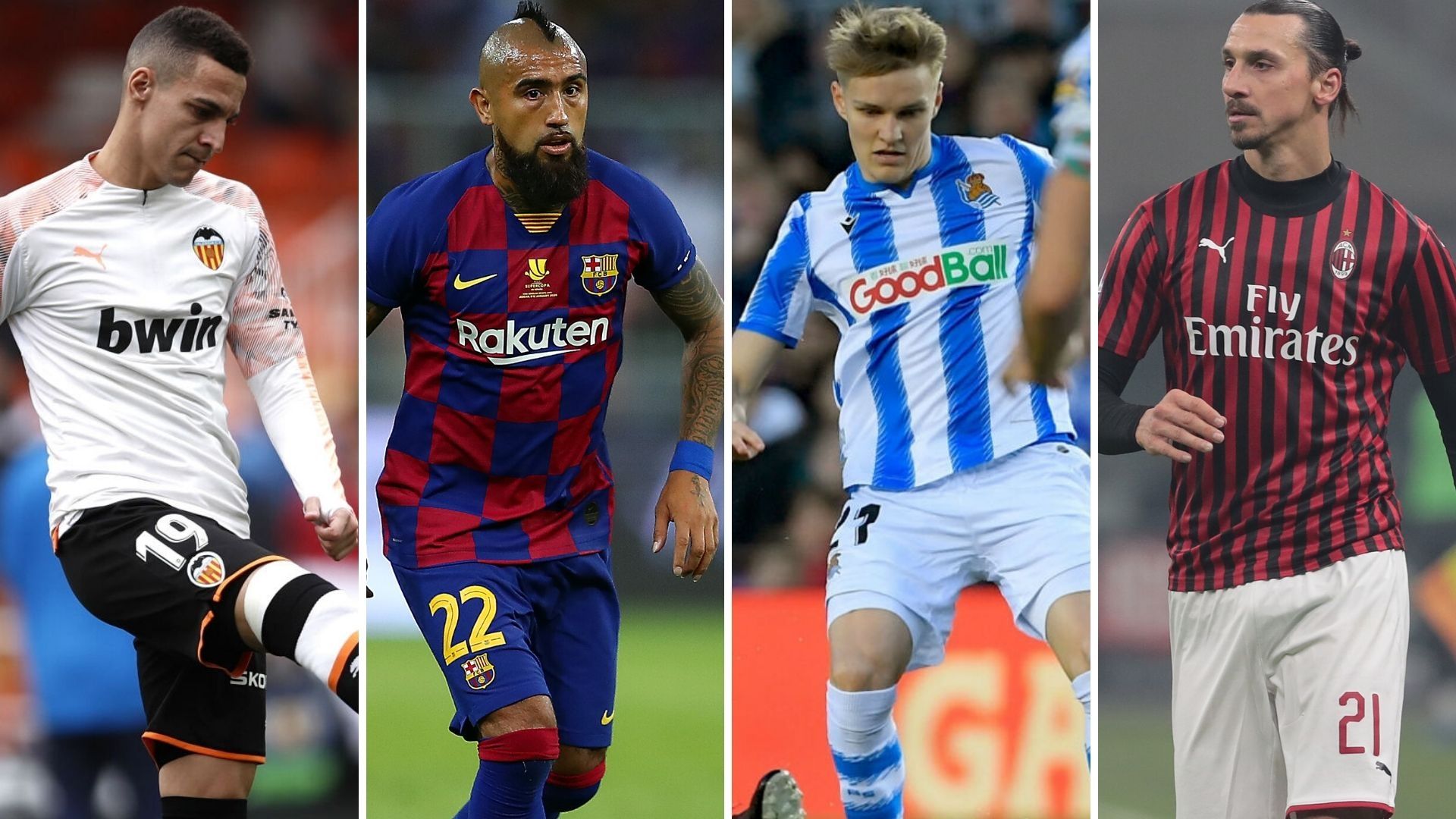 Mercado de Fichajes: Rodrigo Moreno, Arturo Vidal, Martin Odegaard y Zlatan Ibrahimovic