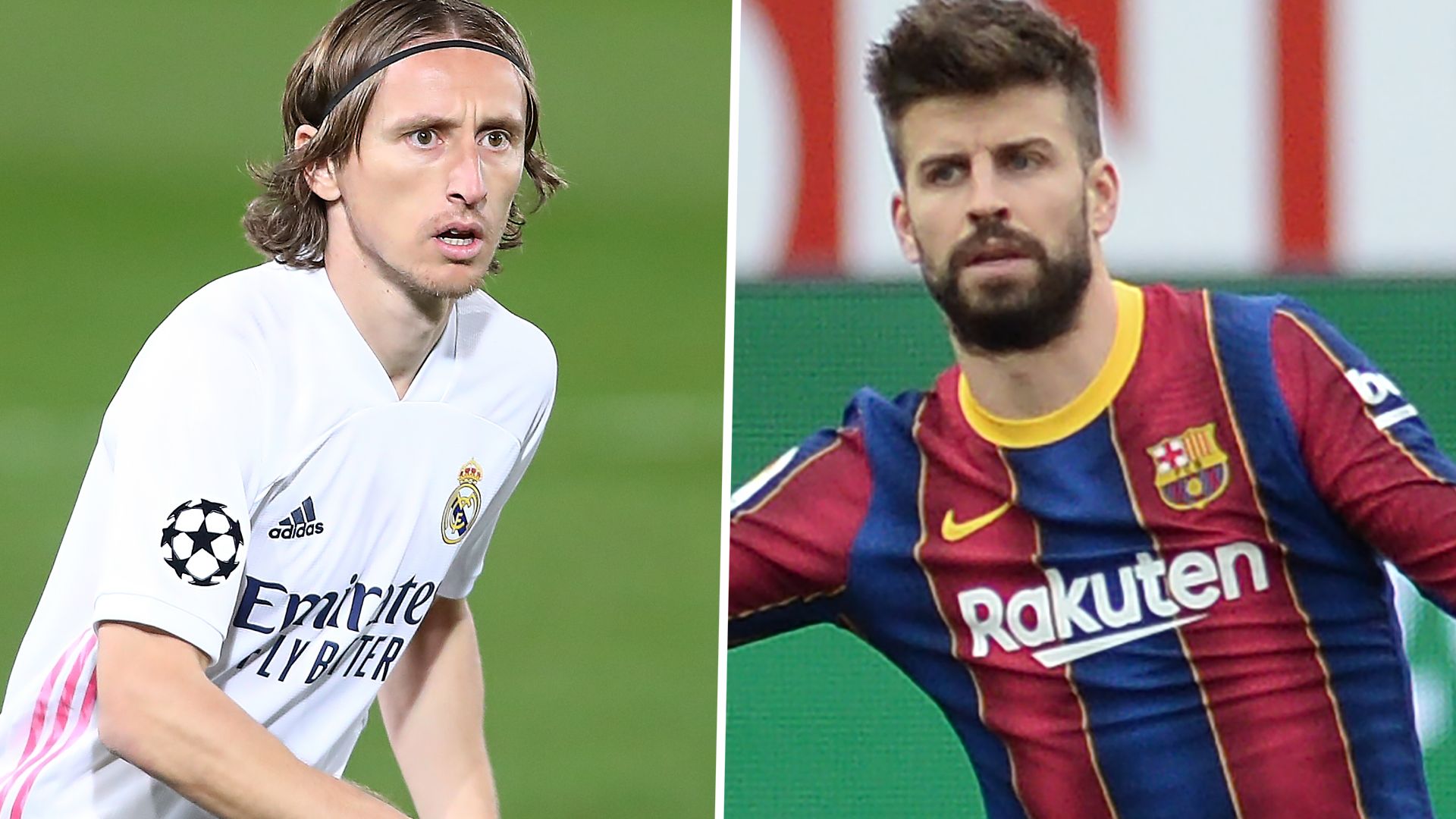 Modric Piqué Real Madrid Barcelona