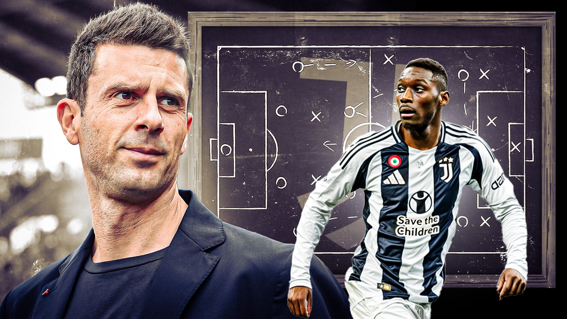 Kolo Muani come gioca Juve