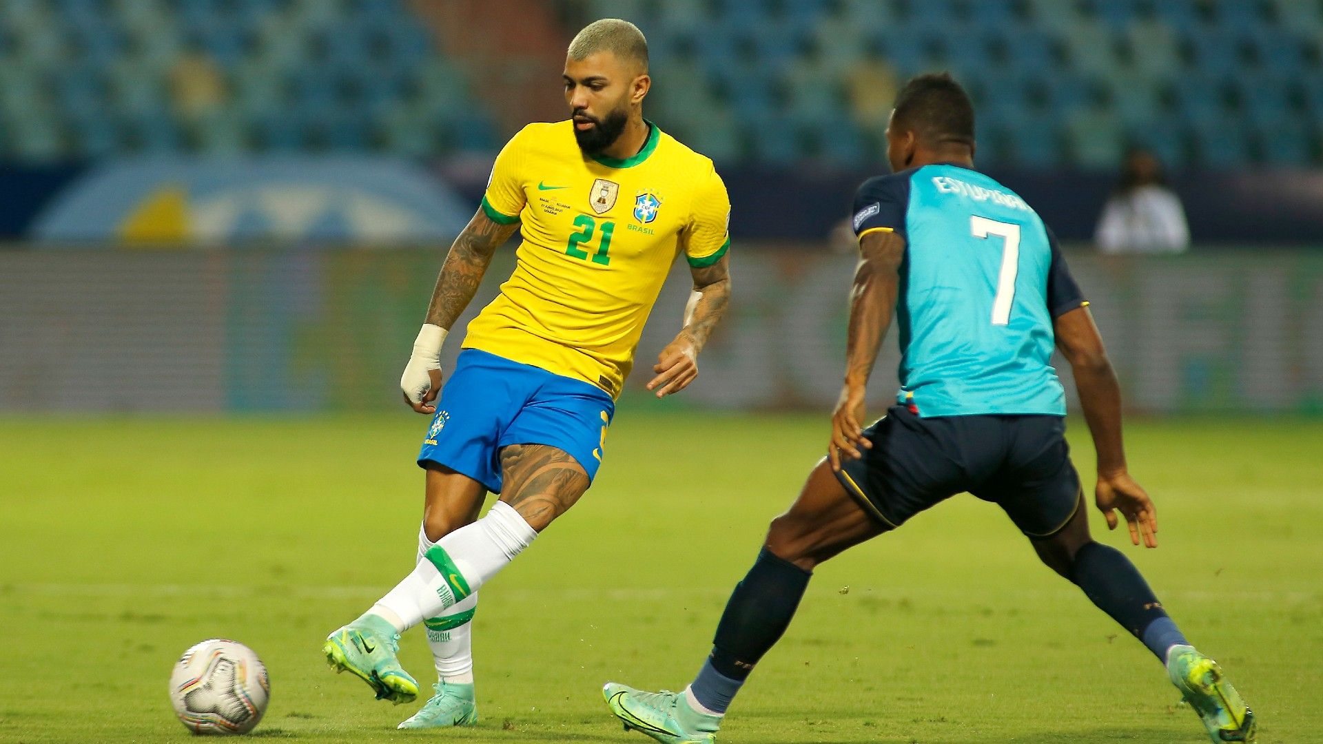 Gabriel Jesus Brasil Ecuador Fecha 5 Grupo B Copa America 2021