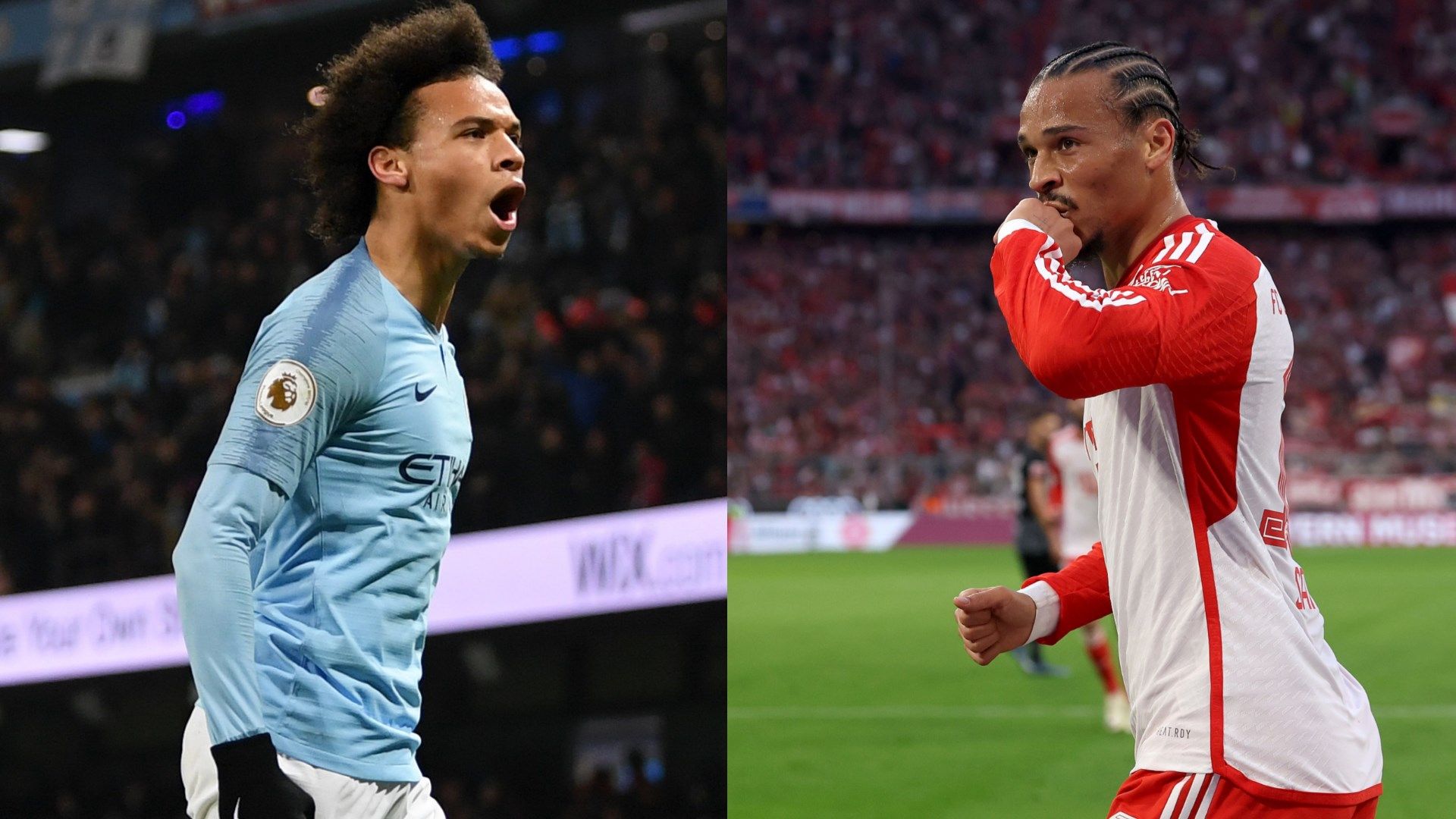 Leroy Sane split