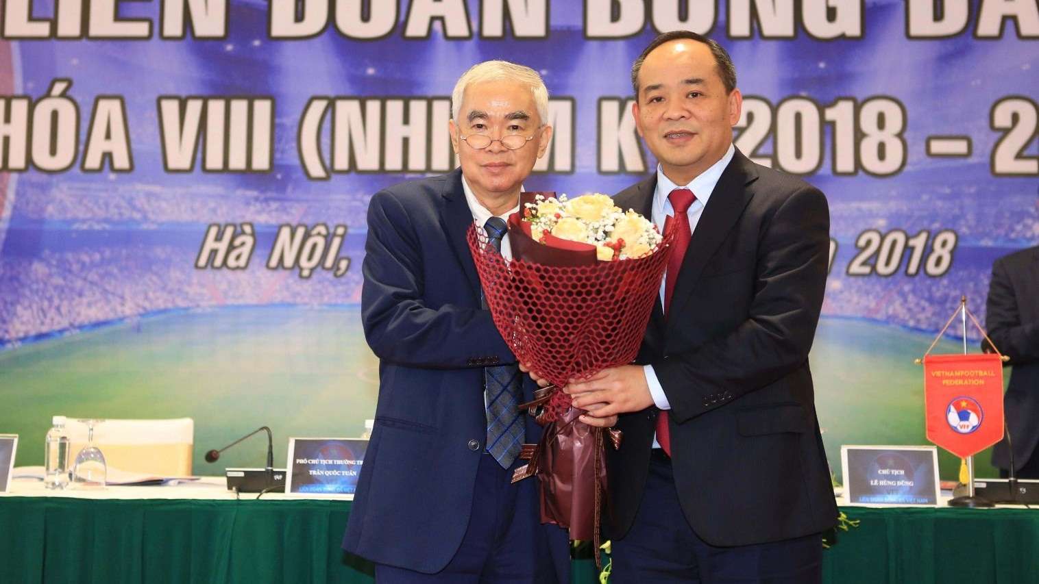 Thứ thưởng Lê Khánh Hải đắc cử Phó chủ tịch VFF khoá 8