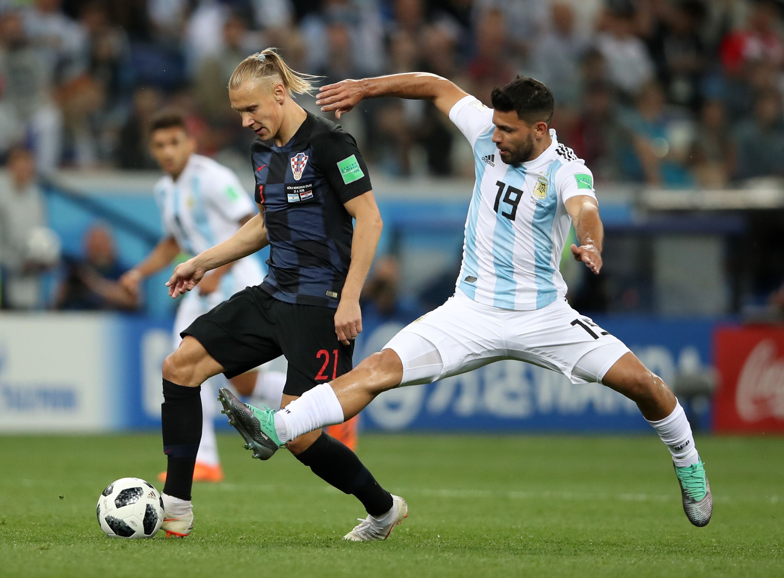 croatia argentina - sergio aguero domagoj vida - world cup - 21062018