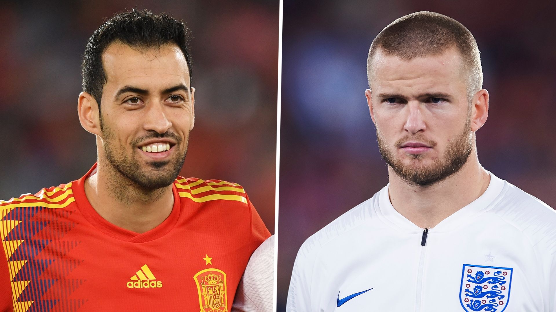 Sergio Busquets Eric Dier Spain England 2018