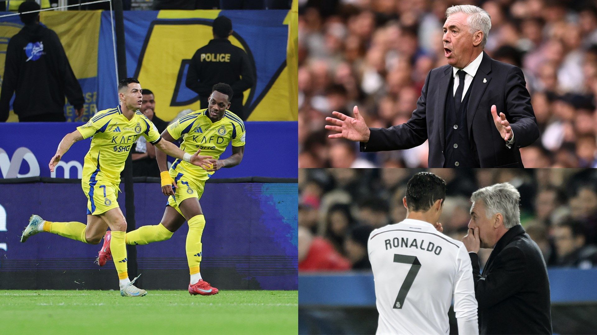 Cristiano Ronaldo Al Nassr Carlo Ancelotti