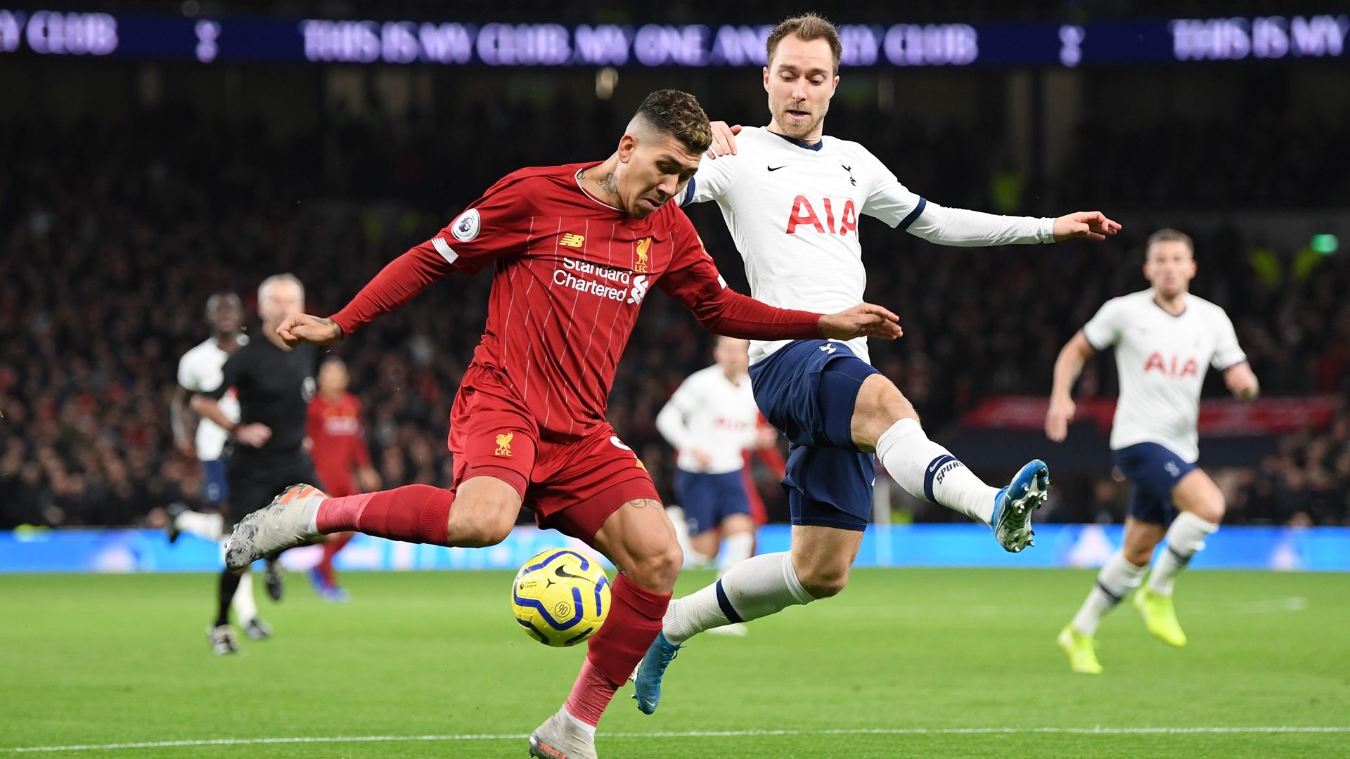 Firmino Eriksen Tottenham Liverpool 11-01-2019