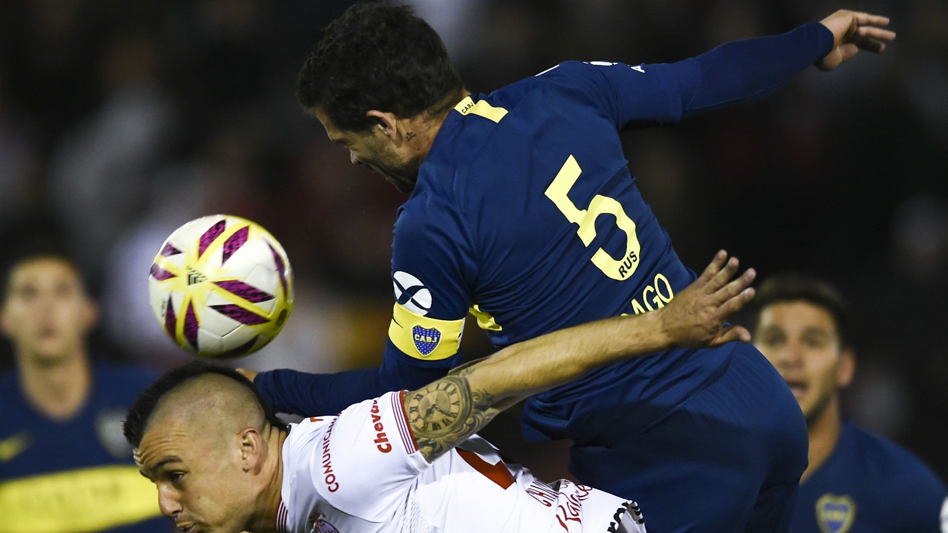 Fernando Gago Huracan Boca Superliga Argentina 26082018