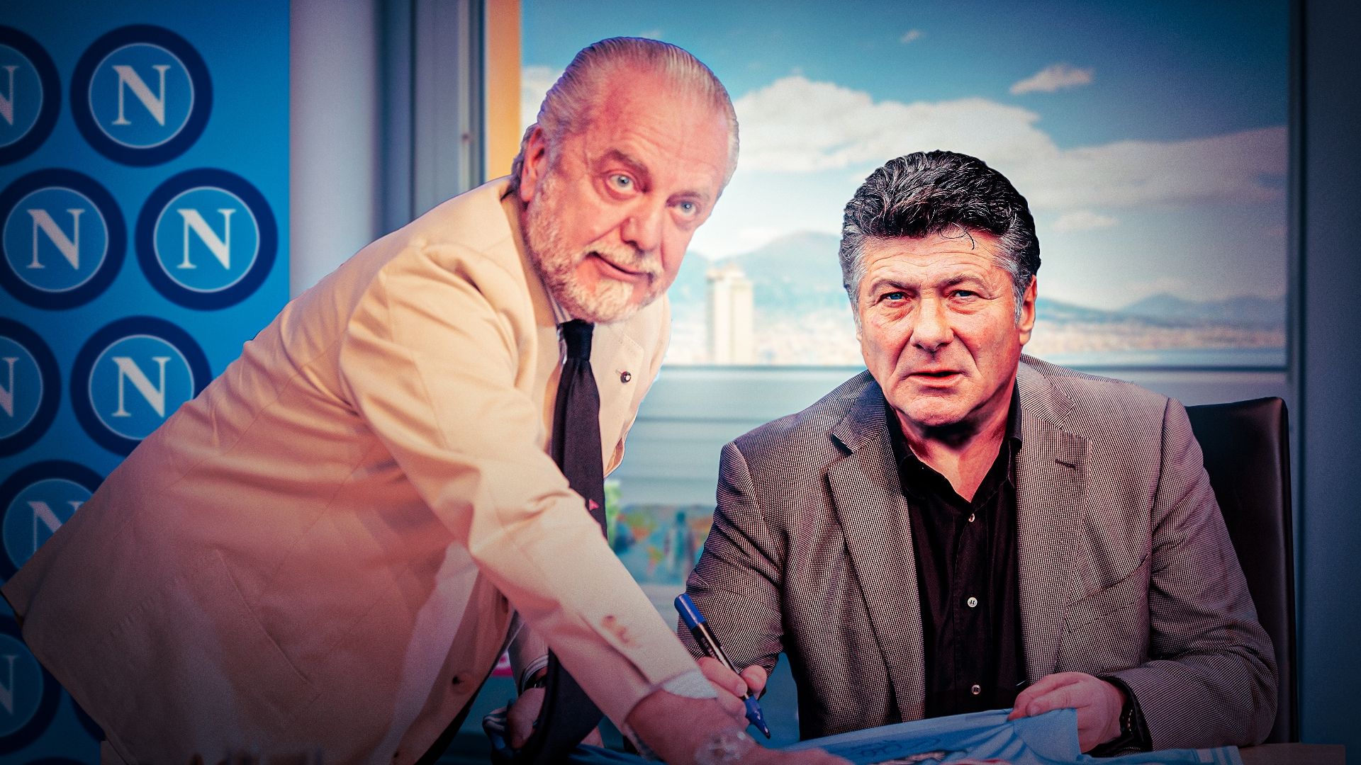 De Laurentiis Mazzarri Napoli GFX