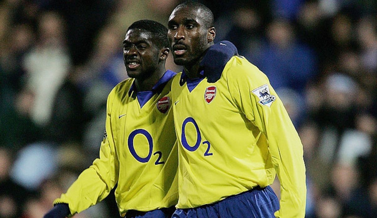 Kolo Toure Sol Campbell Arsenal