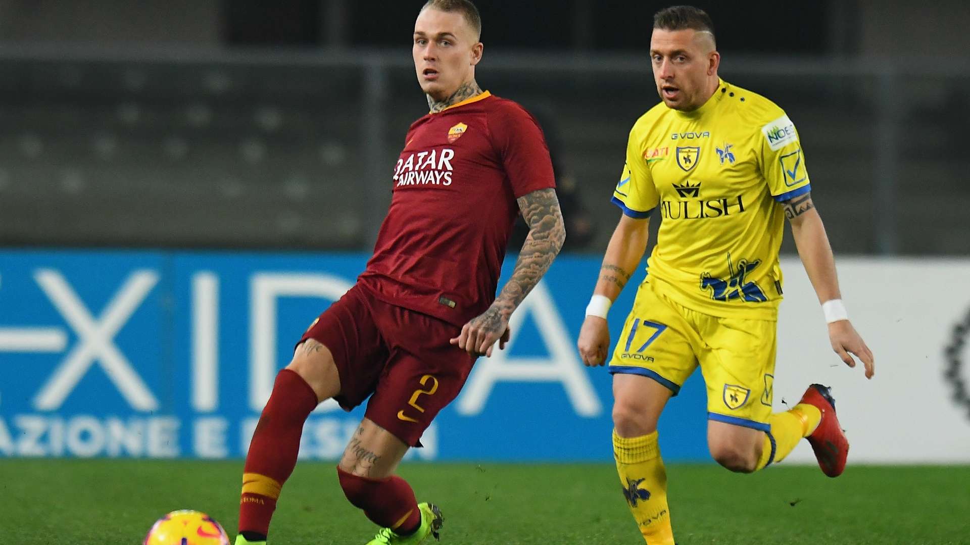 karsdorp giaccherini roma chievo serie a 201819