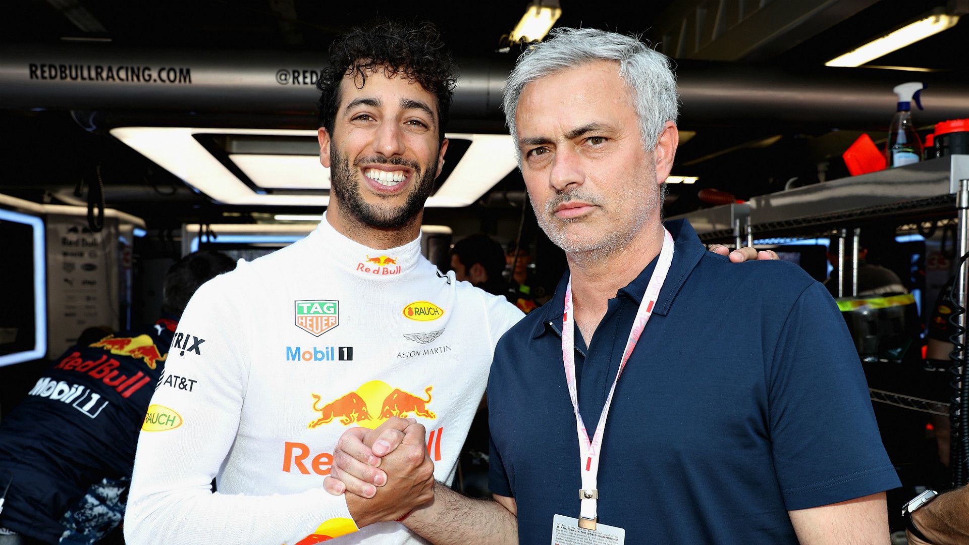 Daniel Ricciardo Jose Mourinho