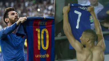 Richarlison celebration Lionel Messi