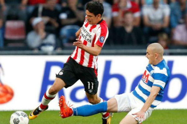 Hirving Lozano debuta con el PSV