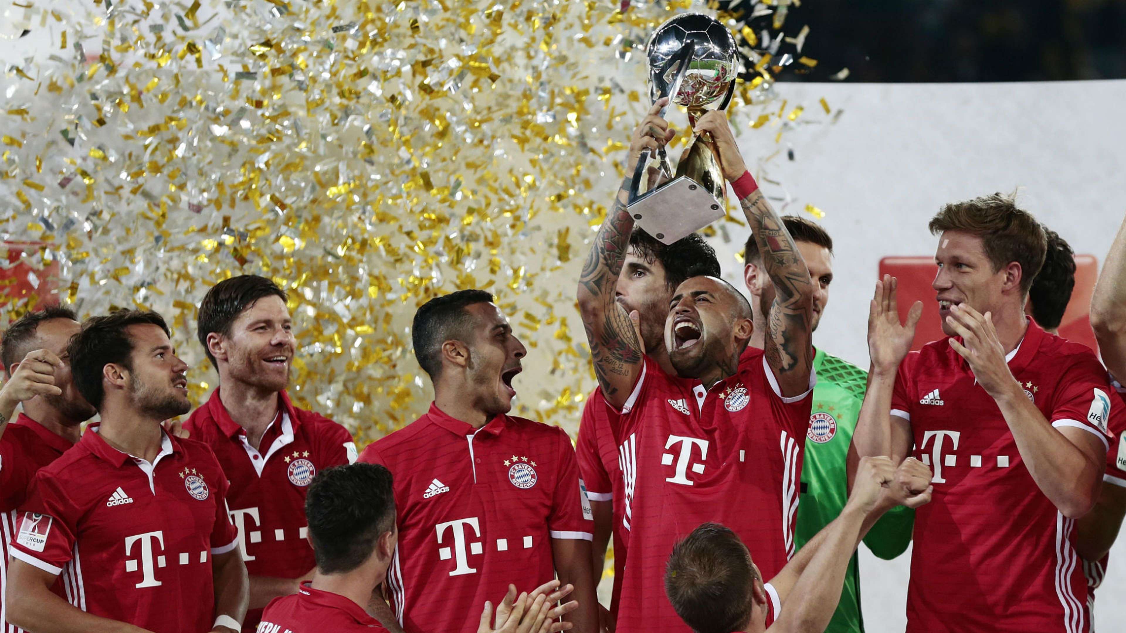 Arturo Vidal Supercup Bayern Munich v Dortmund