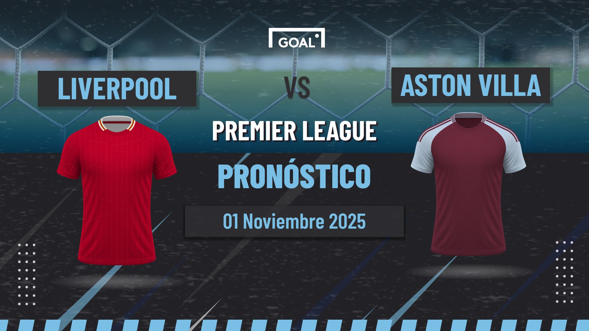 Liverpool vs Aston Villa Pronóstico y Apuestas Premier League | 01/11/25