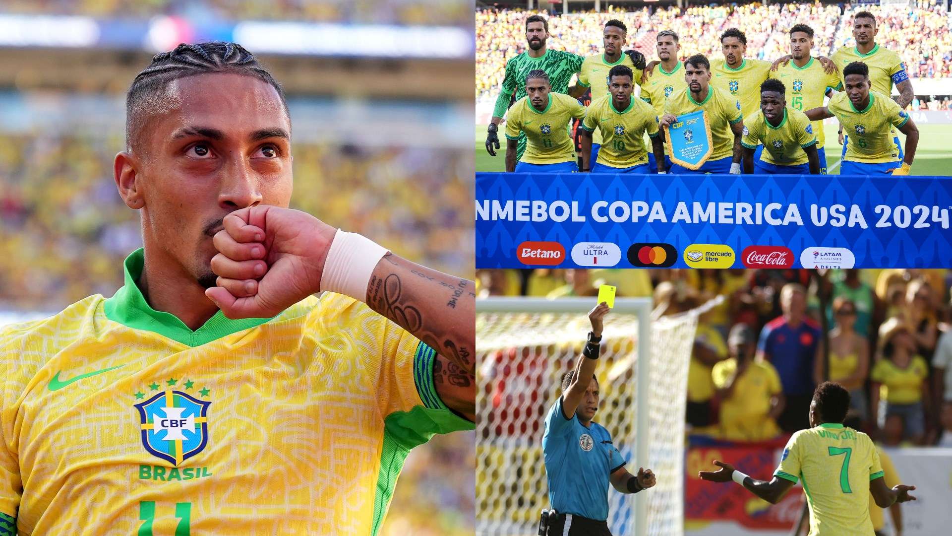 Brazil player ratings vs Colombia: Raphinha rescues stagnant