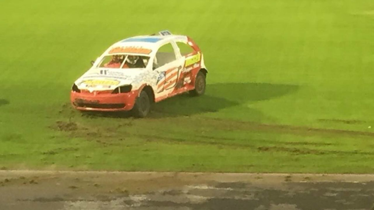 Ballymena pitch destroyed