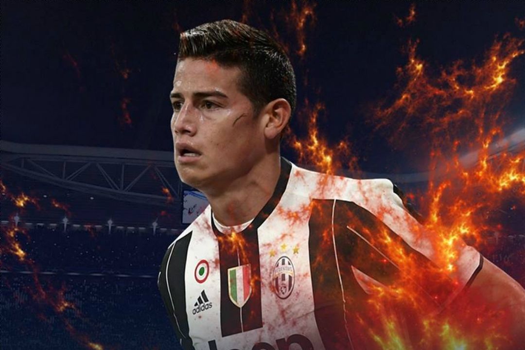 GFX James Rodríguez - Juventus